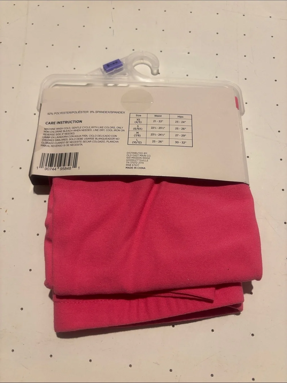 Bobbie Brooks Girls Hot Pink Super Soft Leggings